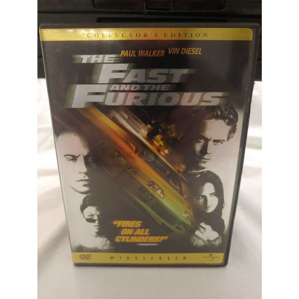 The Fast and the Furious - Widescreen Collector's Edition (DVD, 2001).